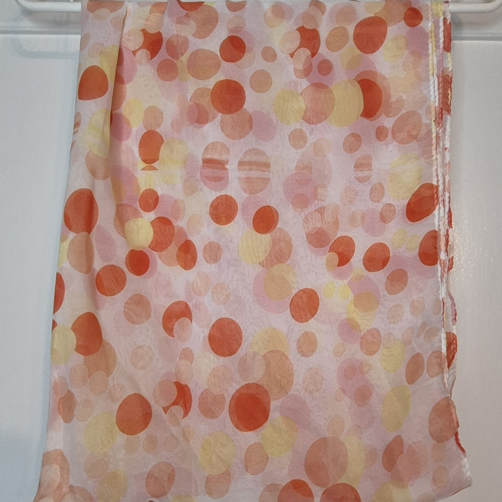 Colorful Polka Dot Scarf